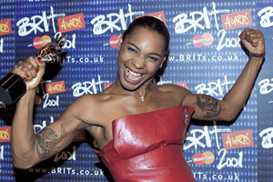 Sonique at  Brit Awards 2001